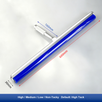 24 in (600 mm) All-Aluminum Handle for silicone tacky roller and dust-removal system