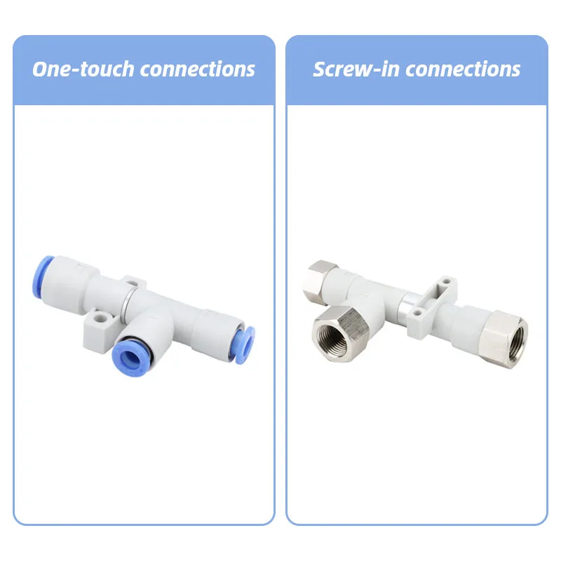 ZH Series Vacuum Ejector Body Ported Type One-touch ZH05DS-06-06-06 ZH07DL-06-06-06 Screw-in ZH05DS-01-01-01 ZH13DS-01-02-02-BOLTTE