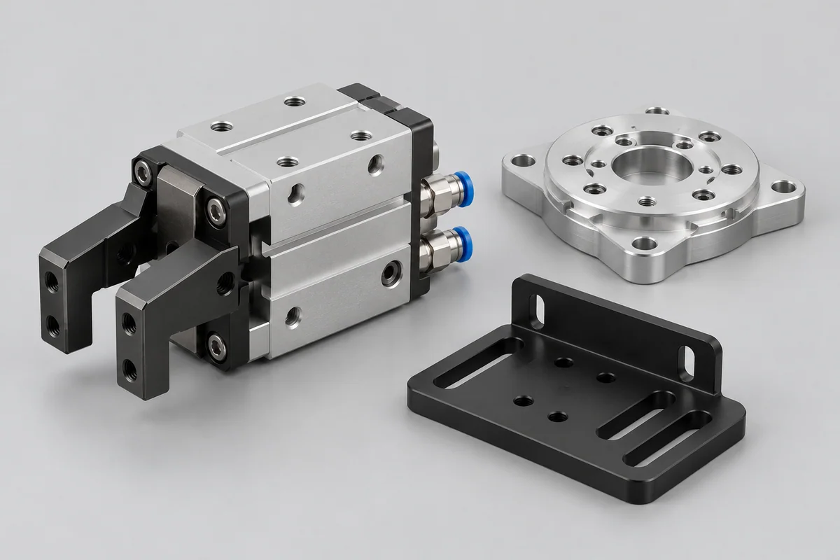 Illustrative industrial-robotics category render, not a supplied customer part