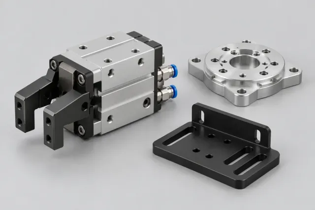 Illustrative industrial-robotics category render, not a supplied customer part