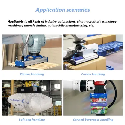 Integrated vacuum sponge suction cup manipulator pneumatic non-marking heavy-duty palletizing carton industrial sponge gripper-BOLTTE