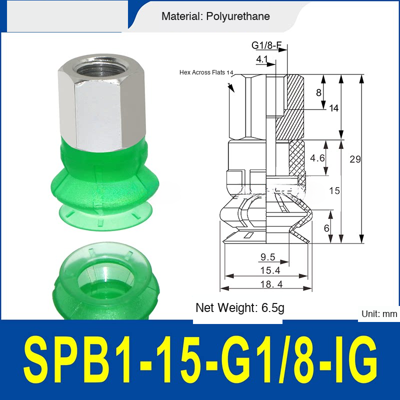 40_SPB1-15-G18-IG Internal Thread | clean product image