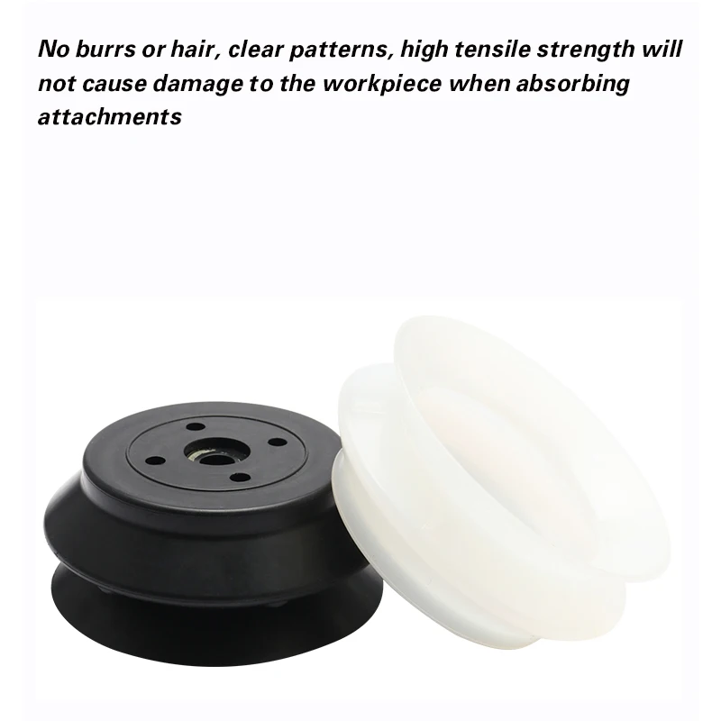 Mechanical arm vacuum suction cup industrial ZPT-HB40/50/63/80/100/125 double-layer silicone heavy-duty pneumatic-BOLTTE