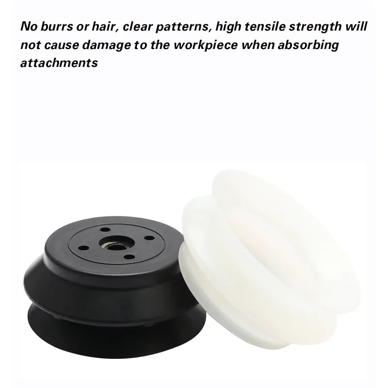 Mechanical arm vacuum suction cup industrial ZPT-HB40/50/63/80/100/125 double-layer silicone heavy-duty pneumatic-BOLTTE