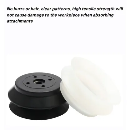 Mechanical arm vacuum suction cup industrial ZPT-HB40/50/63/80/100/125 double-layer silicone heavy-duty pneumatic-BOLTTE