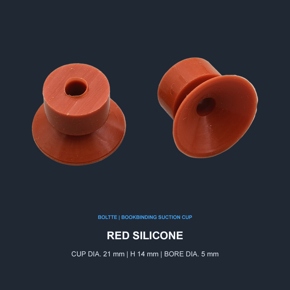Bookbinding Machine Suction Cups | Silicone, Latex & Polyurethane