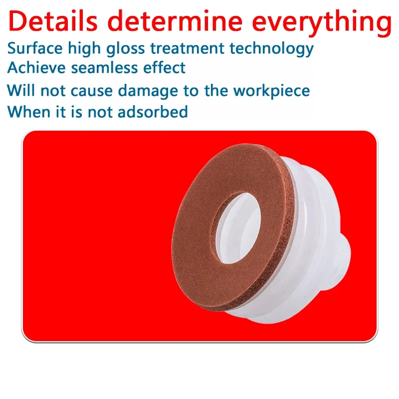 5 PCS Mechanical arm sponge vacuum suction cup strong suction nozzle industrial pneumatic accessories SP DP-08 10 12 15 20 25 30-BOLTTE