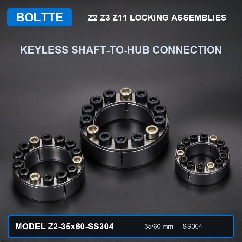BOLTTE Z2-35x60-SS304 keyless locking assembly