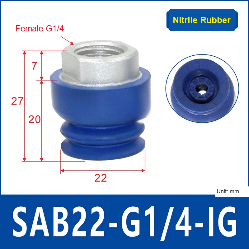 SAB22-G1/4-IG vacuum suction cup or fitting