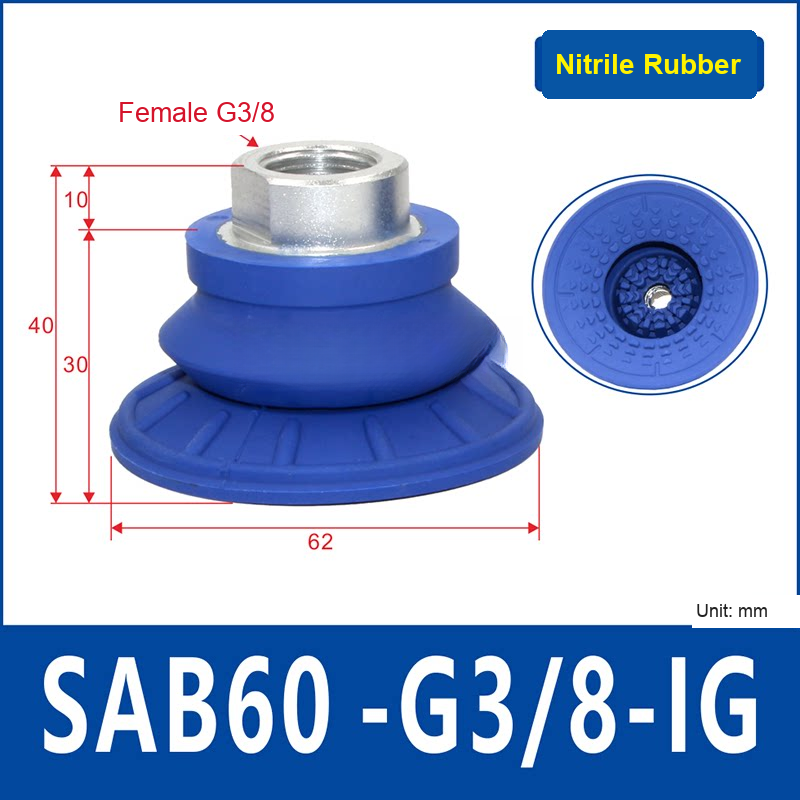 SAB60-G3/8-IG vacuum suction cup or fitting