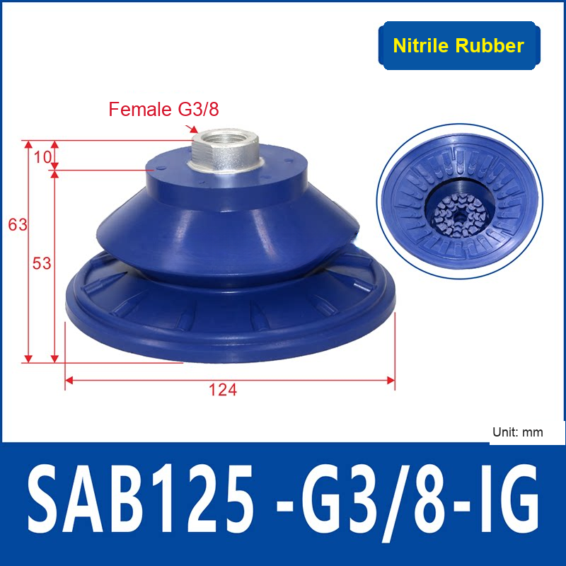 SAB125-G3/8-IG vacuum suction cup or fitting