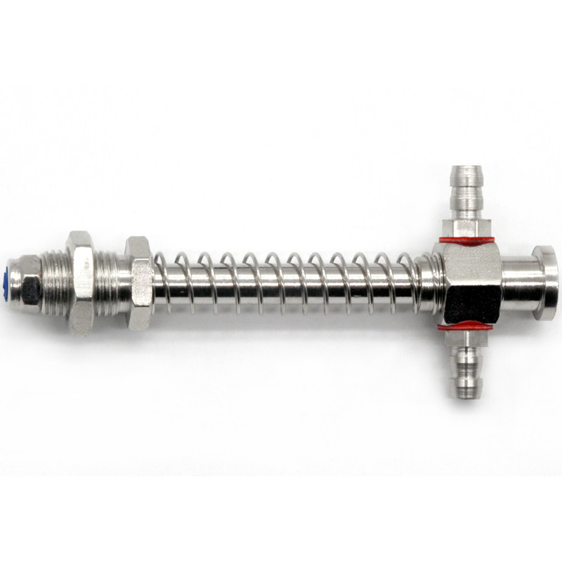 Large-Head Dual-Side Port Vacuum Cup Buffer Mounts — L45–L150 mm