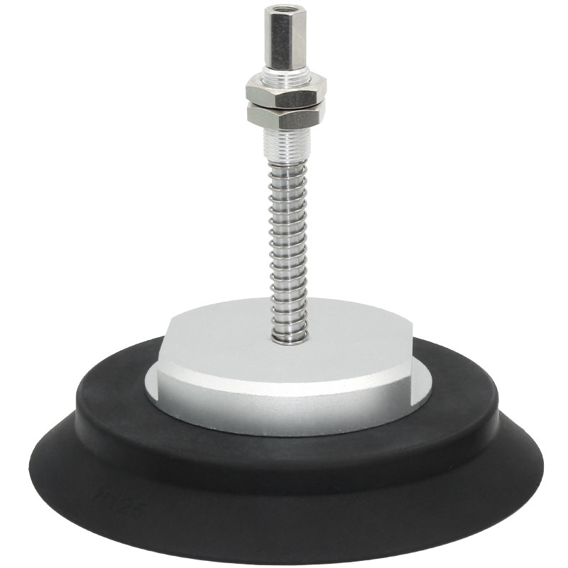 ZPT-H Heavy-Duty Vacuum Cup Holders, 63–125 mm, 25–75 mm Stroke