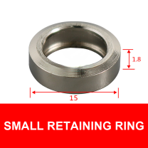 Small Retaining Ring ZPT vacuum cup mount or retaining ring with technical dimensions