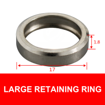 Large Retaining Ring ZPT vacuum cup mount or retaining ring with technical dimensions