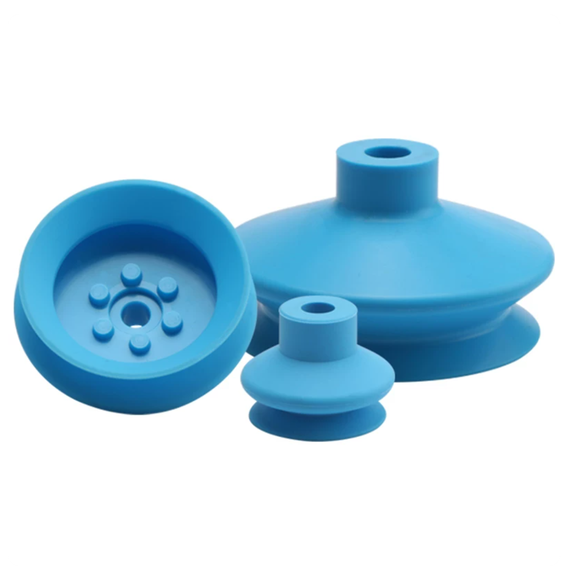 Robot vacuum suction cups