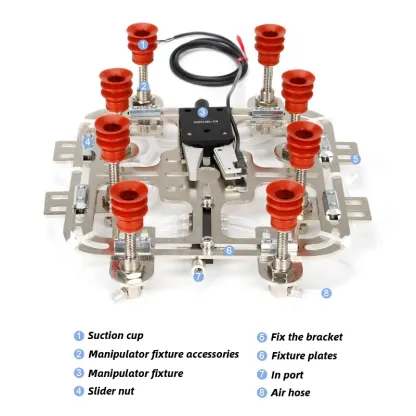 Manipulator accessories, tooling, automatic fixtures, suction cups, robots, universal universal standard fixtures-BOLTTE