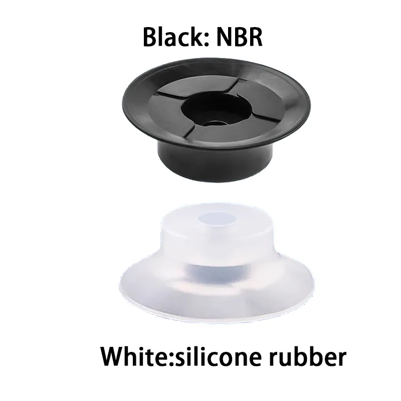Pneumatic Vacuum Suction Cup Single Layer Nozzle VP2/3/4/6/8/10/20/30/40/50R Injection Molding for Small Product Specific Sucker-BOLTTE