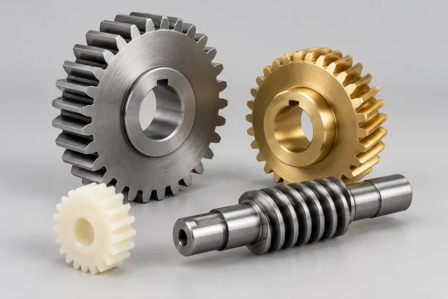 Illustrative cnc-gears-worms-sprockets category render, not a supplied customer part