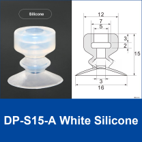 DP-S15-A White Silicone | watermark-clean product image