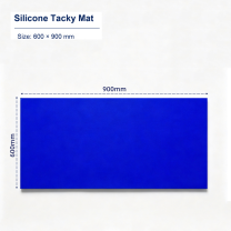 5 × 600 × 900 mm Silicone Tacky Mat for silicone tacky roller and dust-removal system