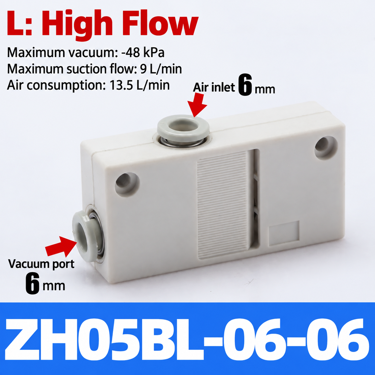 BOLTTE ZH05BL-06-06 box-type vacuum generator