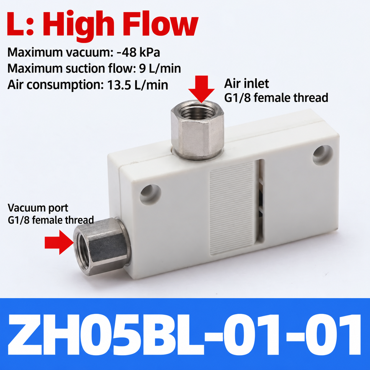 BOLTTE ZH05BL-01-01 box-type vacuum generator