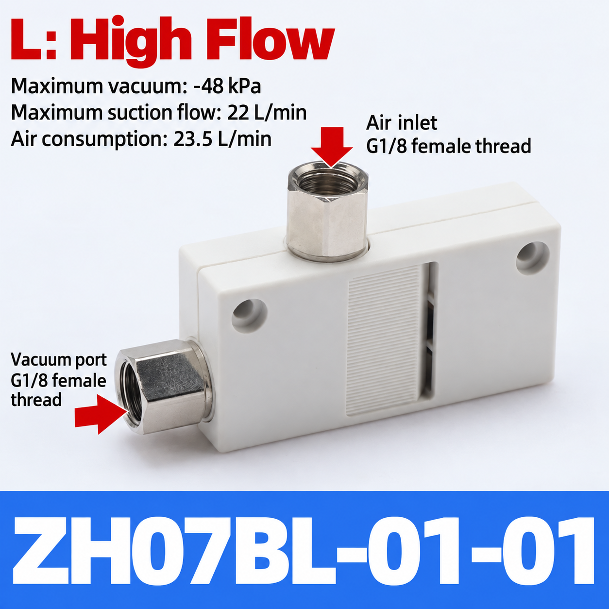 BOLTTE ZH07BL-01-01 box-type vacuum generator