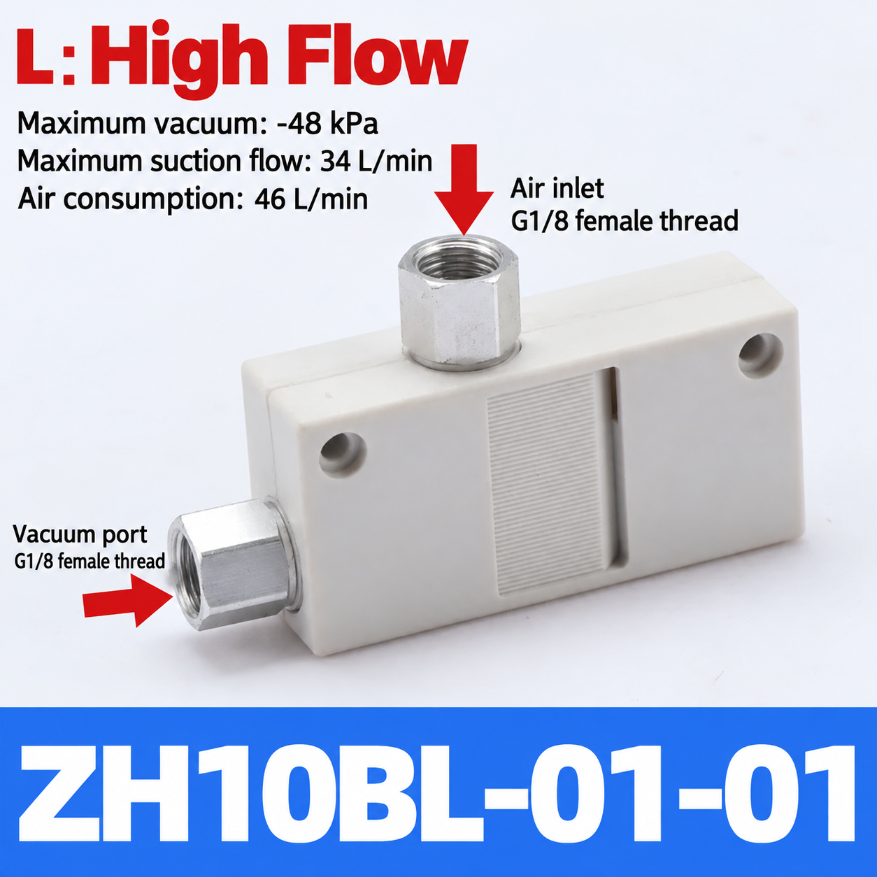 BOLTTE ZH10BL-01-01 box-type vacuum generator