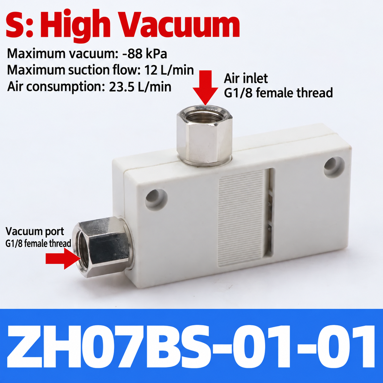 BOLTTE ZH07BS-01-01 box-type vacuum generator