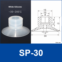 SP-30 White Silicone | clean product image