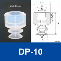 DP-10 White Silicone | clean product image