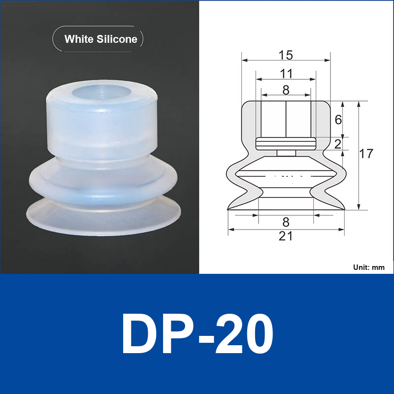 DP-20 White Silicone | clean product image