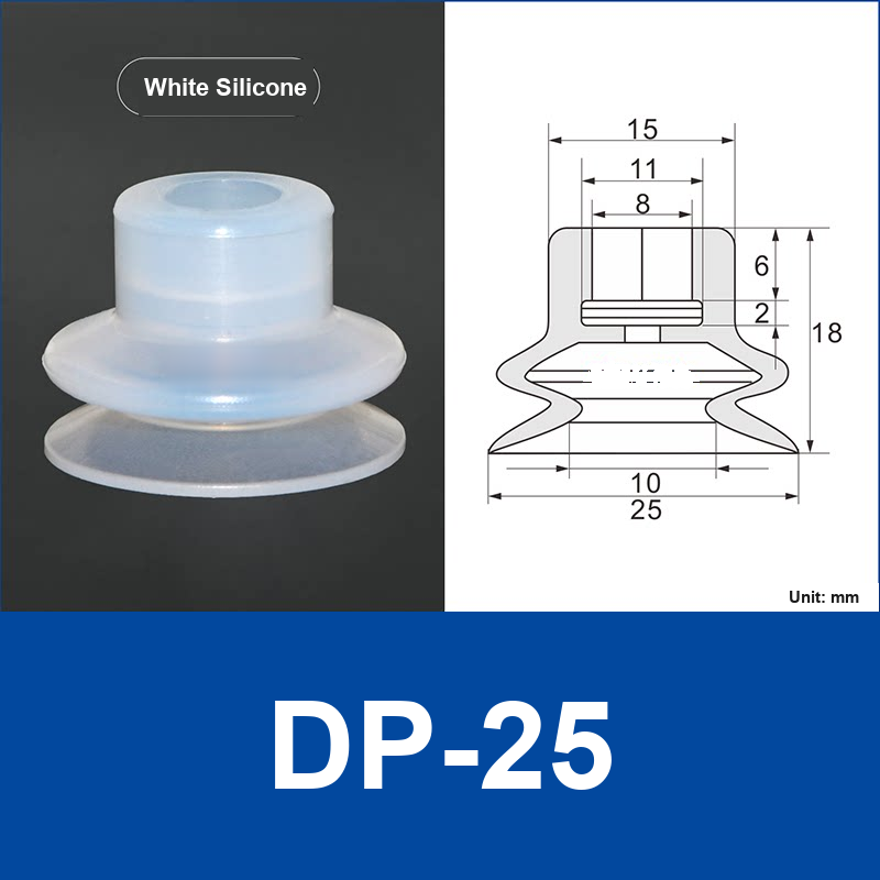 DP-25 White Silicone | clean product image