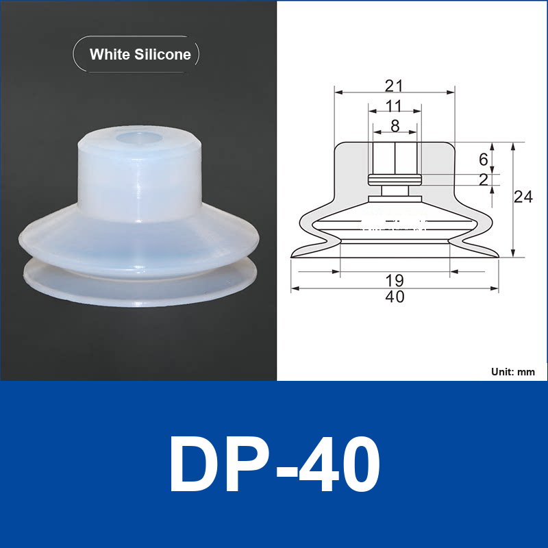 DP-40 White Silicone | clean product image