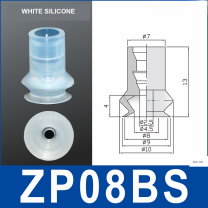 ZP08BS White | clean product image