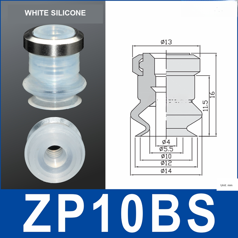 ZP10BS With Buckle Ring White | clean product image