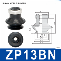 ZP13BN With Buckle Ring Black | clean product image