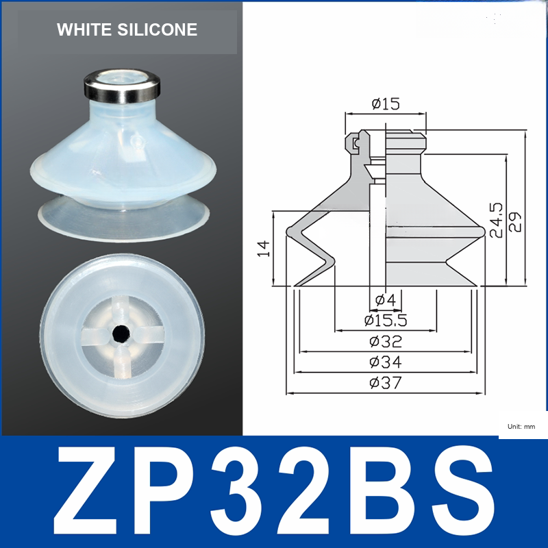 ZP32BS With Buckle Ring White | clean product image