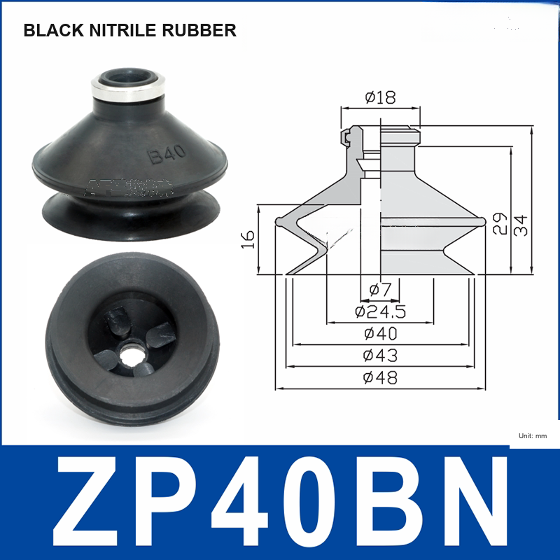ZP40BN With Buckle Ring Black | clean product image