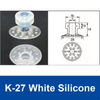 K-27 White Silicone | exact-source clean product image