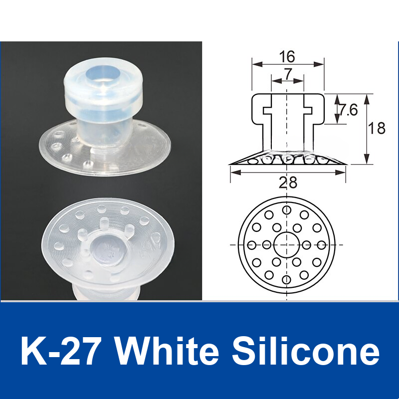 K-27 White Silicone | clean product image