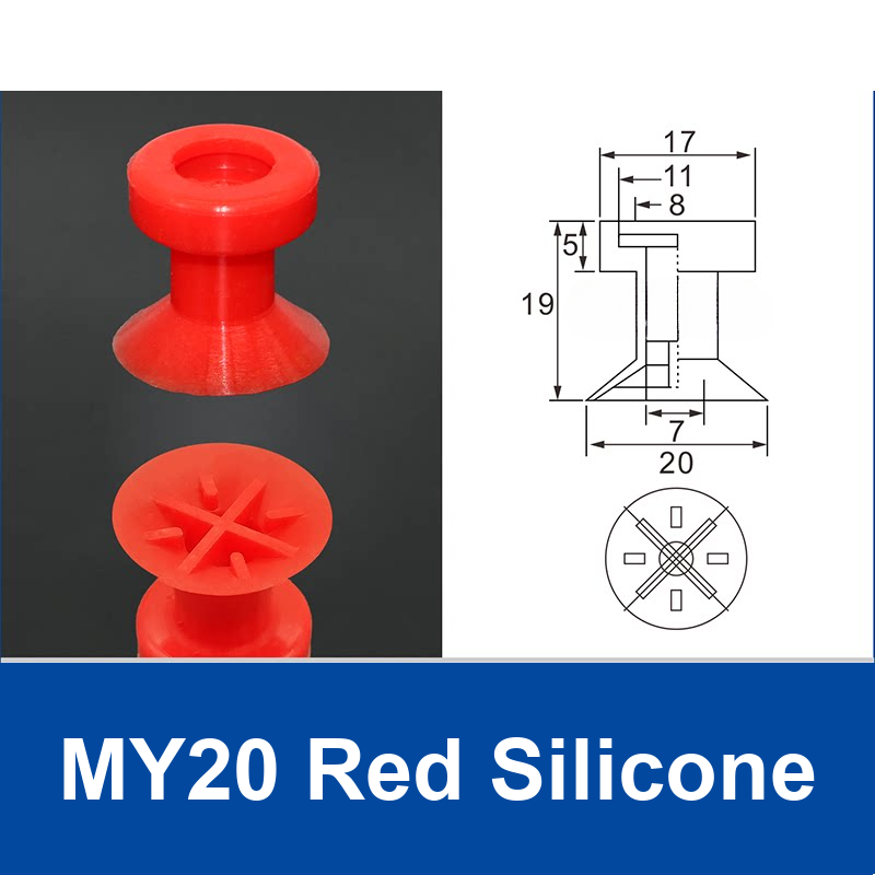 MY20 Red Silicone | clean product image