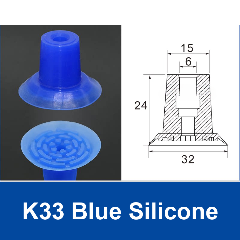 K33 Blue Silicone | clean product image