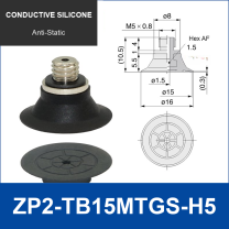 ZP2-TB15MTGS-H5 Conductive Silicone | clean product image