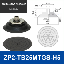 ZP2-TB25MTGS-H5 Conductive Silicone | clean product image