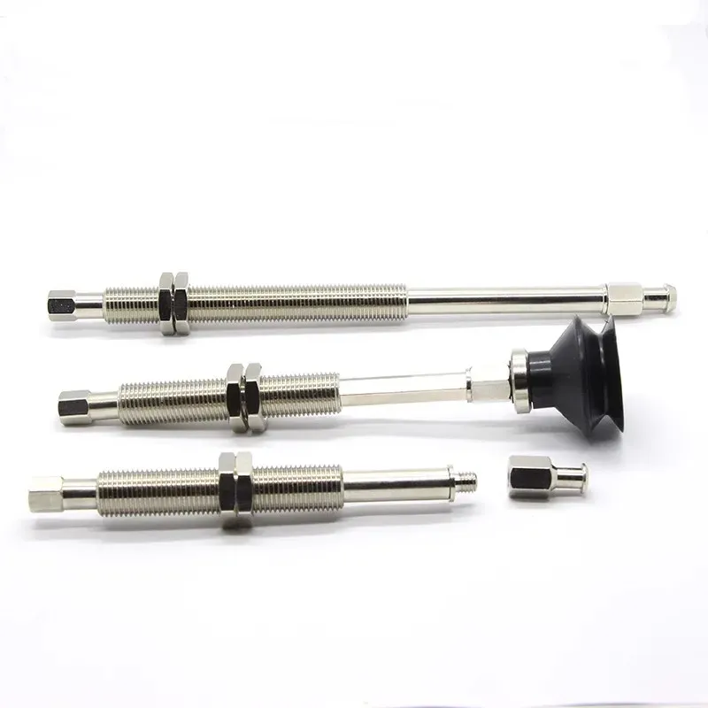 10PCS Pneumatic Vacuum Suction Cup with Holder Ring SMC Type ZP-B Two Layers Organ Nozzle Sucker NBR/ Silicone Manipulator Parts-BOLTTE