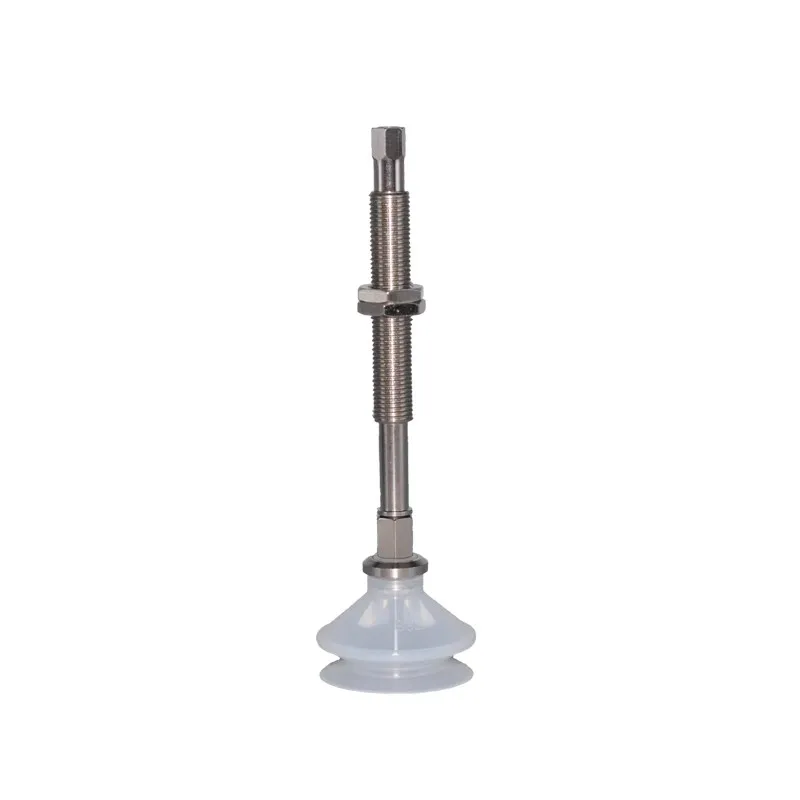 10PCS Pneumatic Vacuum Suction Cup with Holder Ring SMC Type ZP-B Two Layers Organ Nozzle Sucker NBR/ Silicone Manipulator Parts-BOLTTE