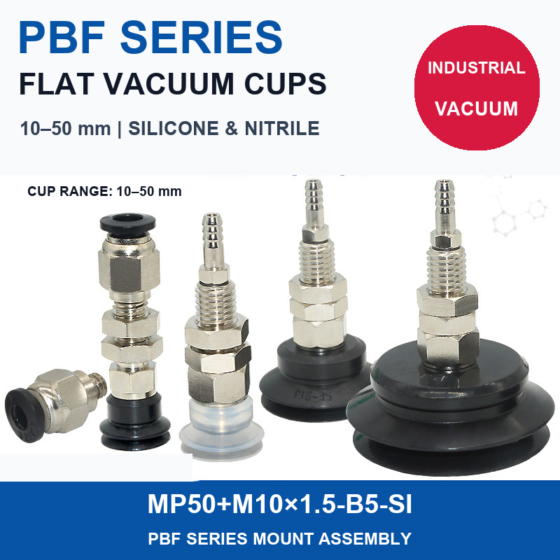 MP50+M10×1.5-B5-SI PBF series vacuum cup mount assembly family card
