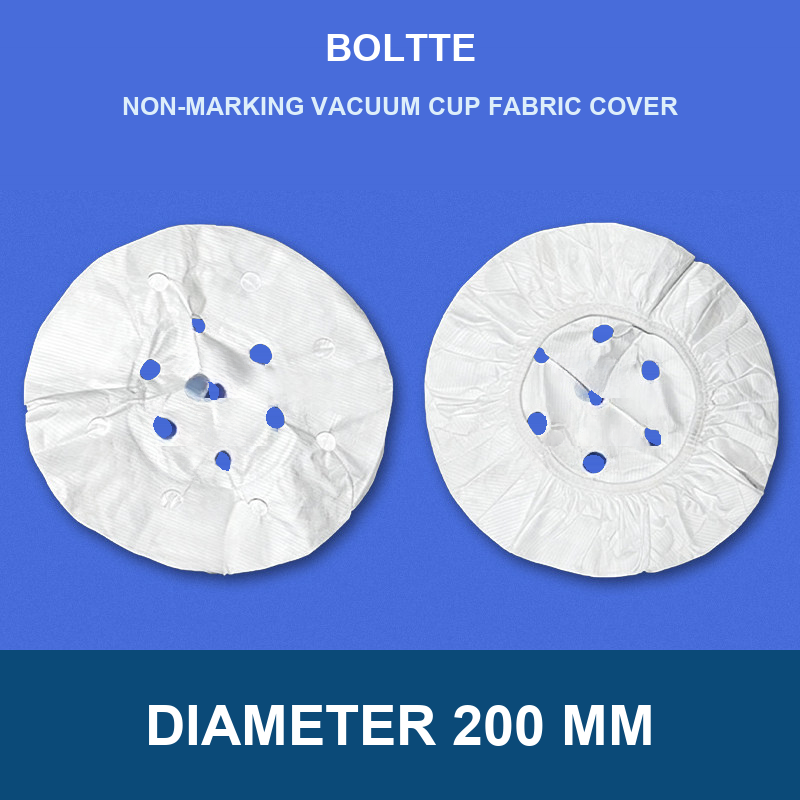 Diameter 200 mm non-marking vacuum cup fabric cover